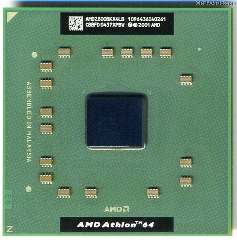 AMD Athlon 64 2800+ CPU - AMD2800BKX4LB